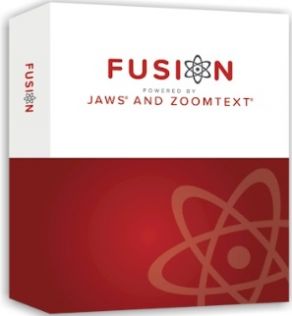 תוכנה משולבת הגדלה וקורא מסך Fusion